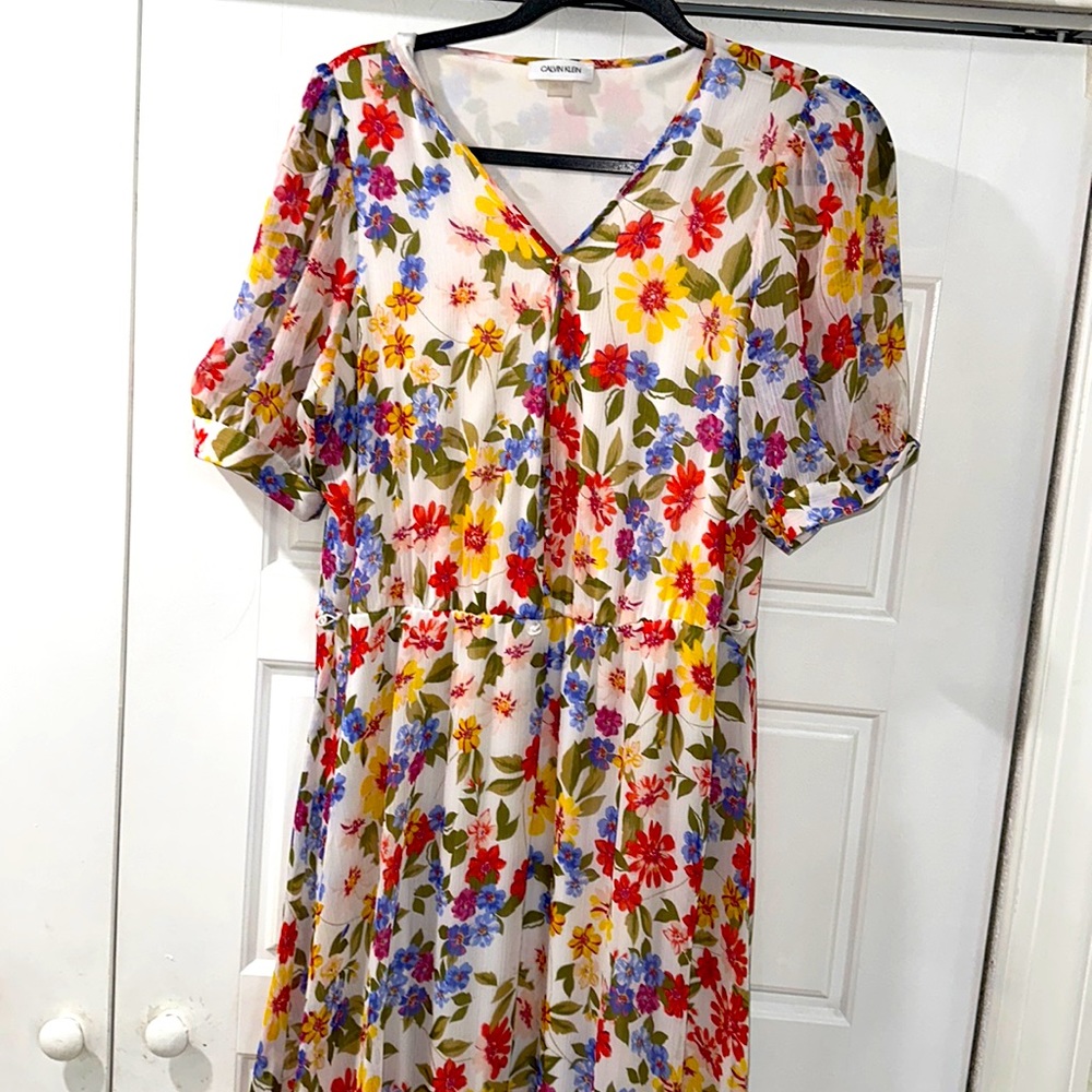 Calvin Klein maxi dress